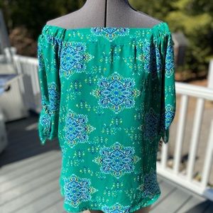 Off the shoulder blouse